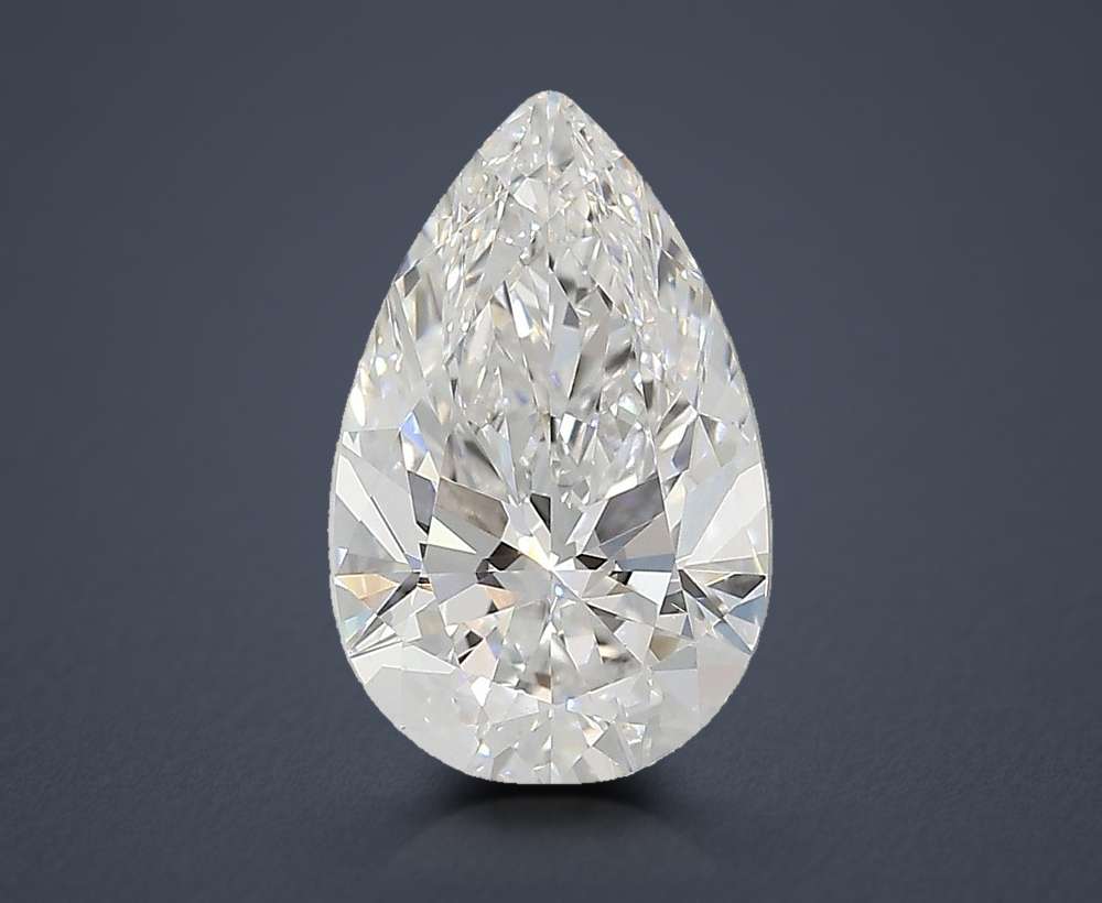 2.57 Carat Pear Lab Diamond
