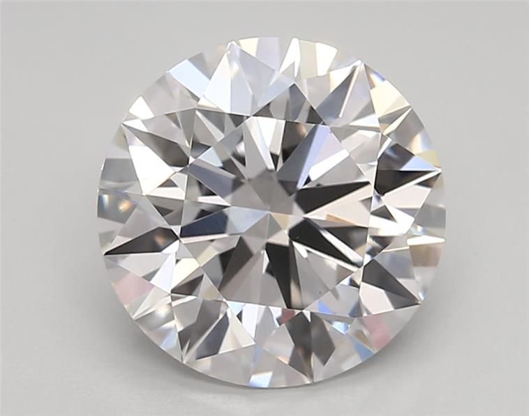 3.42ct E VS1 Rare Carat Ideal Cut Round Lab Grown Diamond