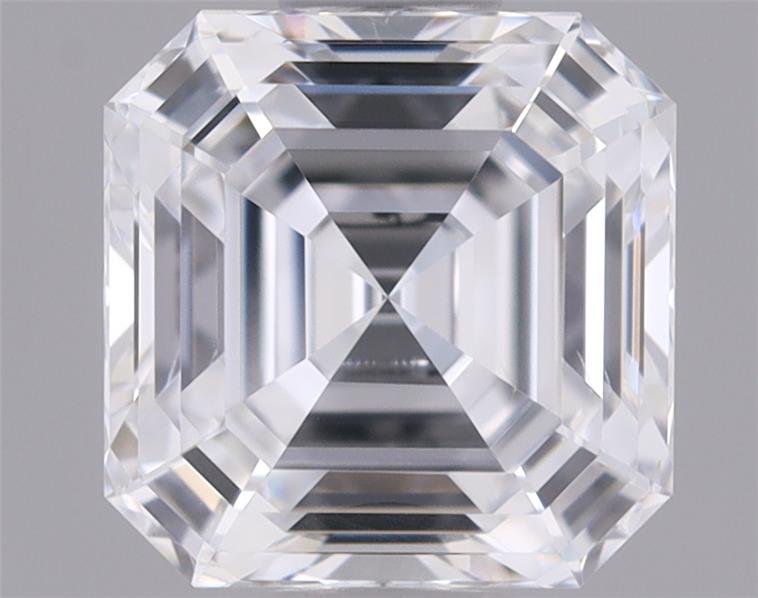 0.77ct D VS1 Rare Carat Ideal Cut Asscher Lab Grown Diamond