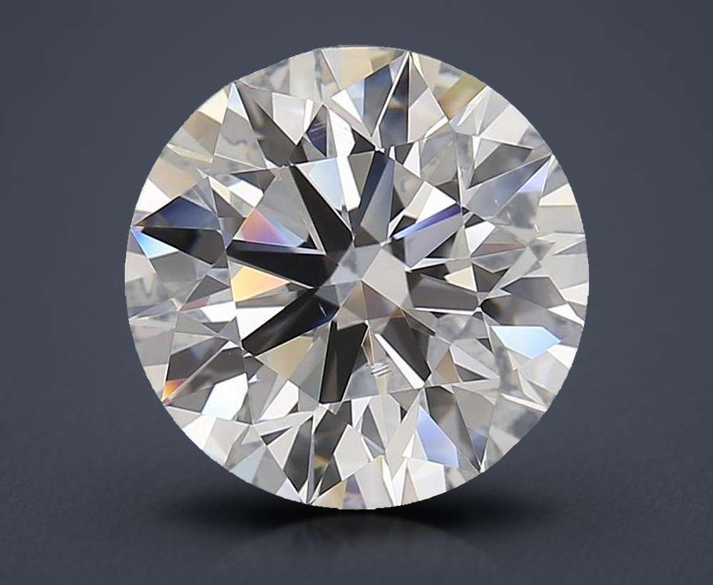 4.61 Carat Round Lab Diamond