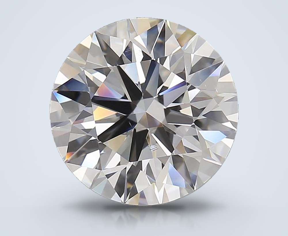 4.61 Carat Round Lab Diamond