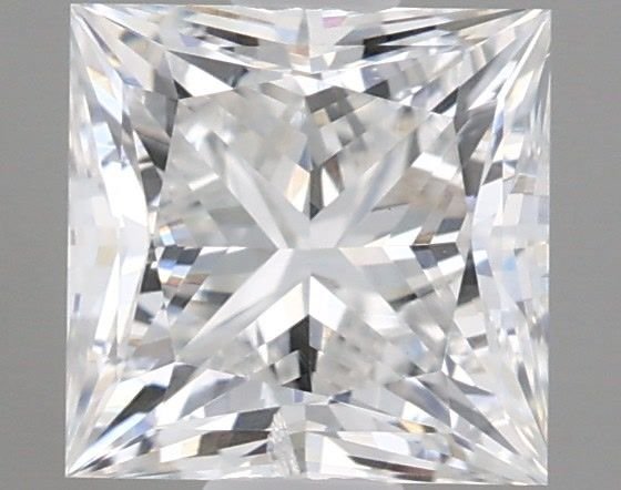 1.08ct E SI1 Rare Carat Ideal Cut Princess Lab Grown Diamond