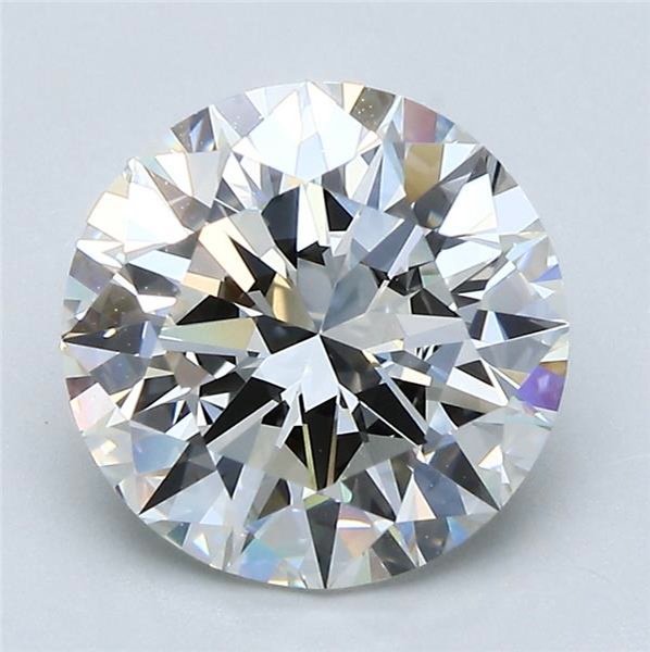 3.00ct I VVS1 Rare Carat Ideal Cut Round Diamond