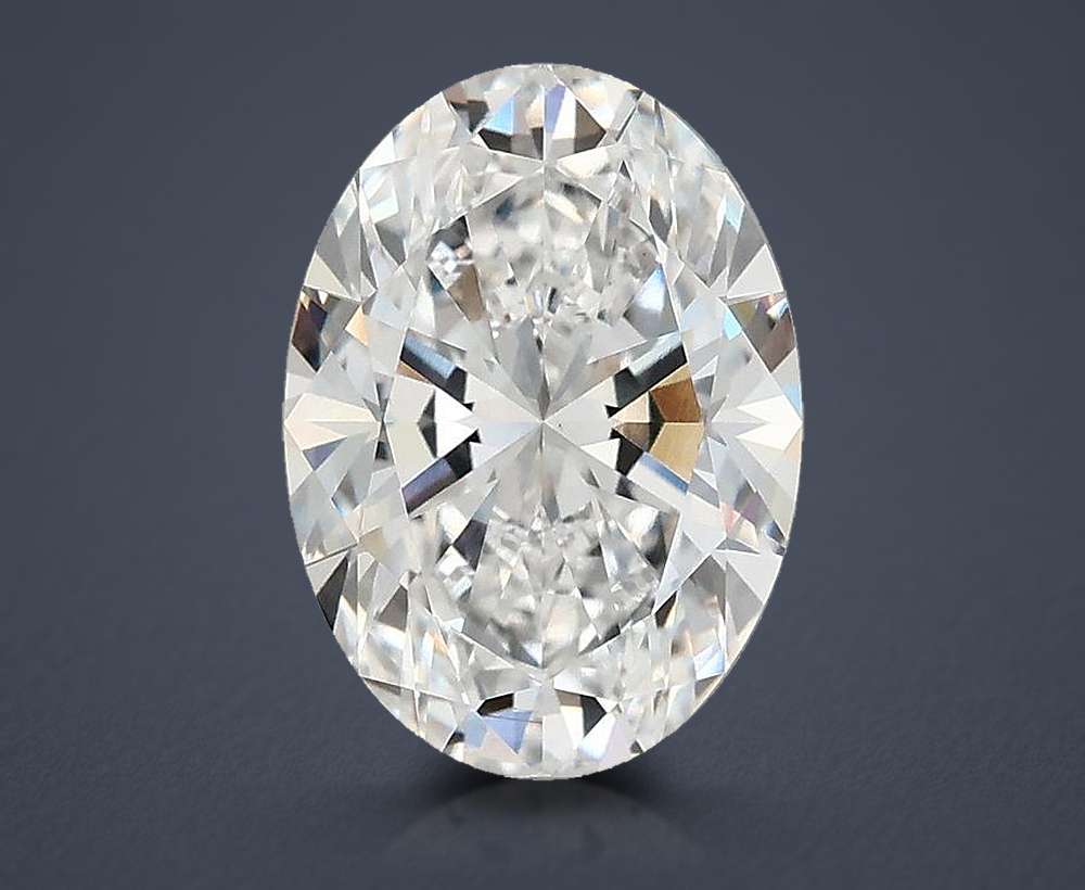 3.00 Carat Oval Lab Diamond