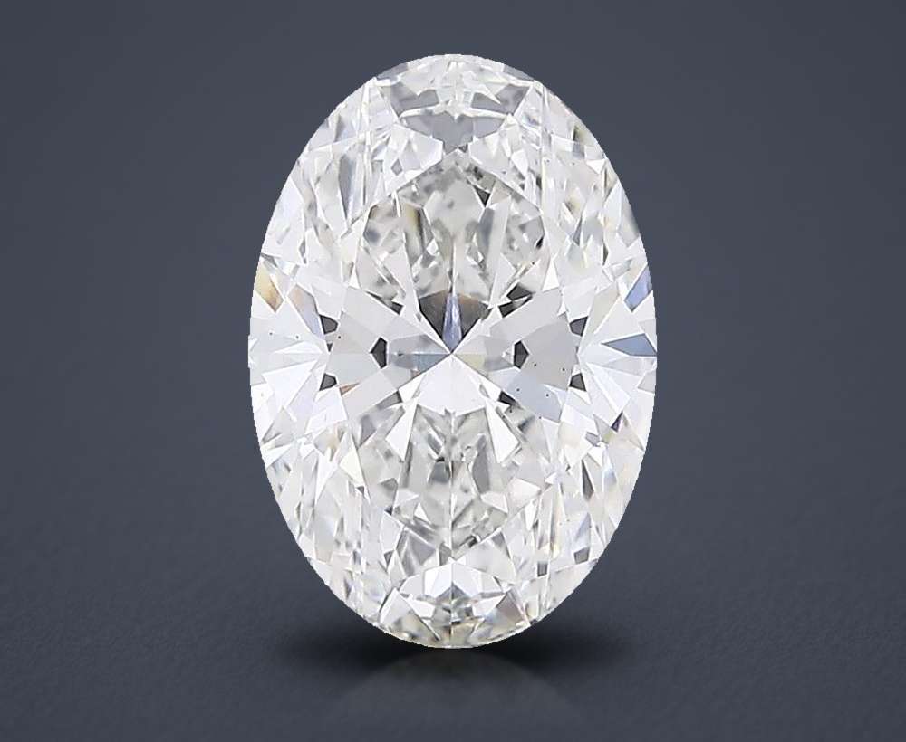 4.21 Carat Oval Lab Diamond