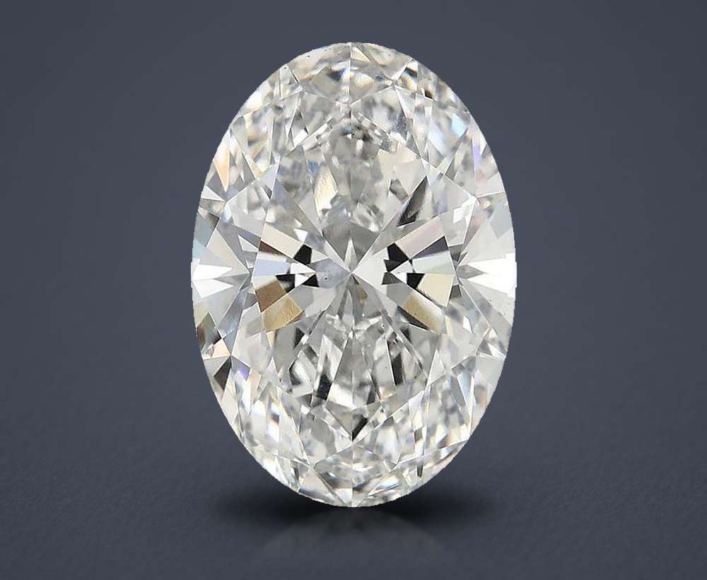 3.74 Carat Oval Lab Diamond