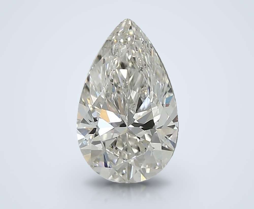 1.00 Carat Pear Lab Diamond