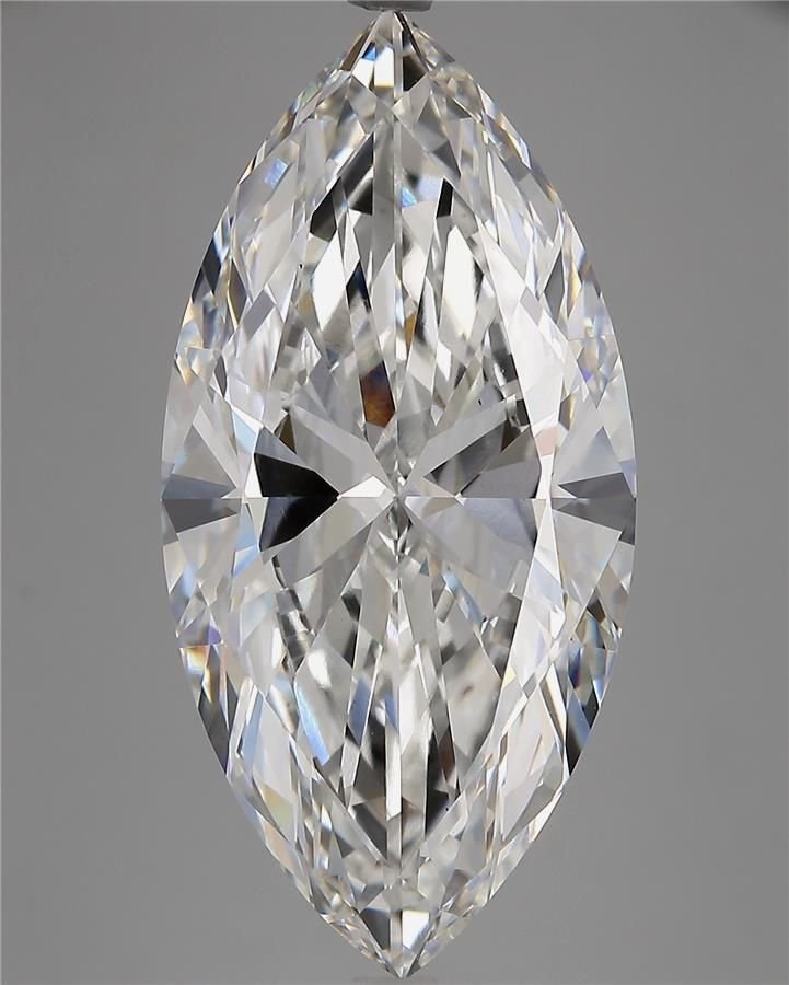 10.69ct F VS1 Very Good Cut Marquise Lab Grown Diamond