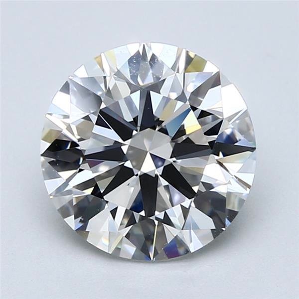 3.05ct G VS1 Rare Carat Ideal Cut Round Diamond