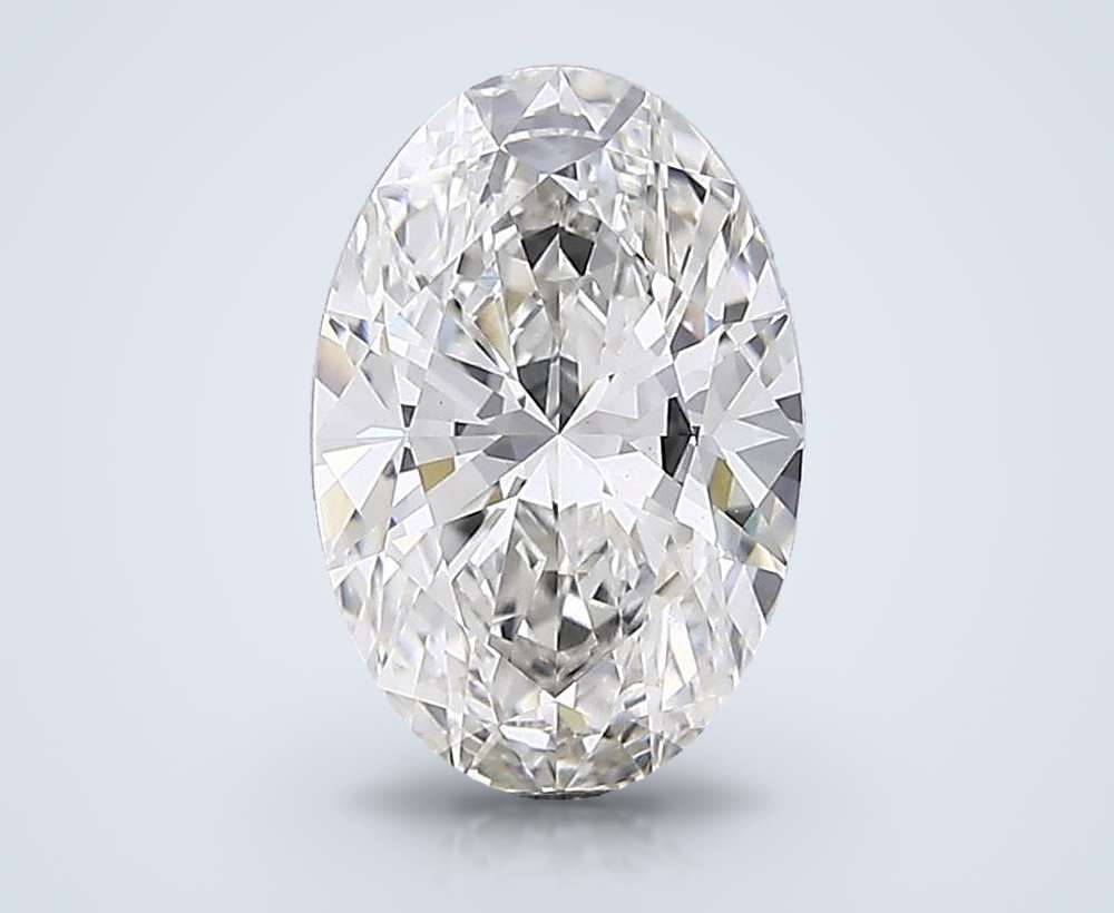 3.41 Carat Oval Lab Diamond