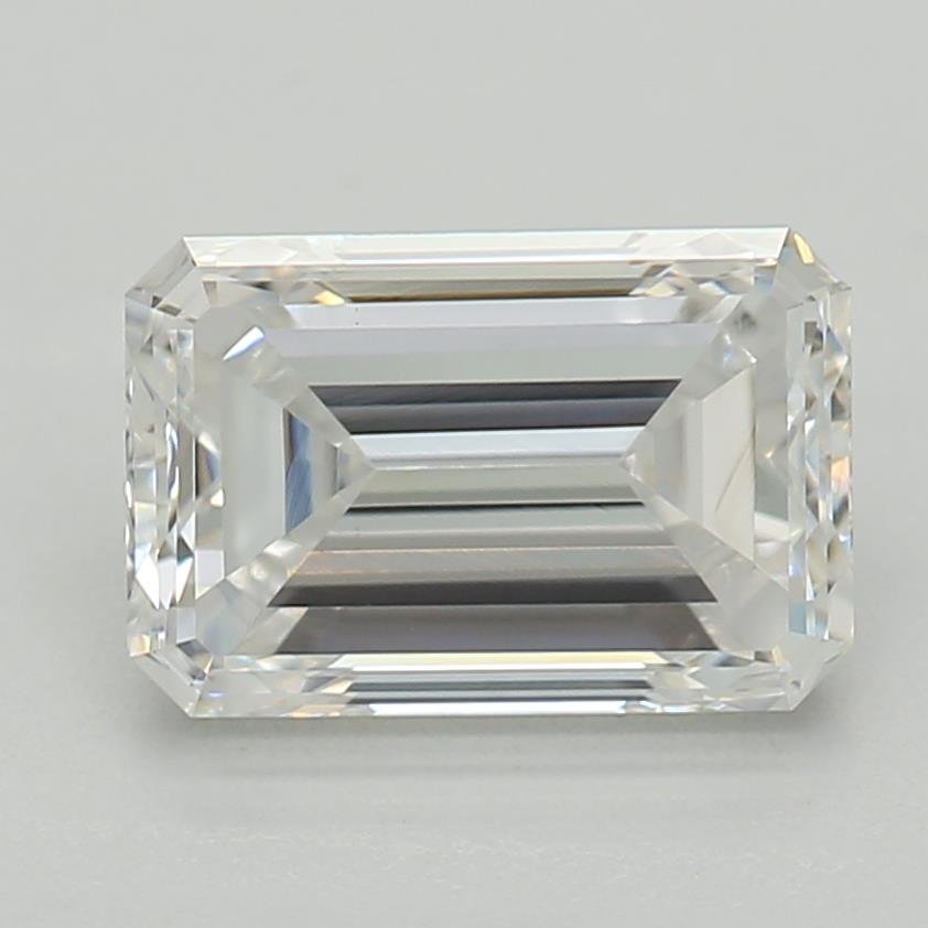 1.08ct E VVS2 Very Good Cut Emerald Lab Grown Diamond