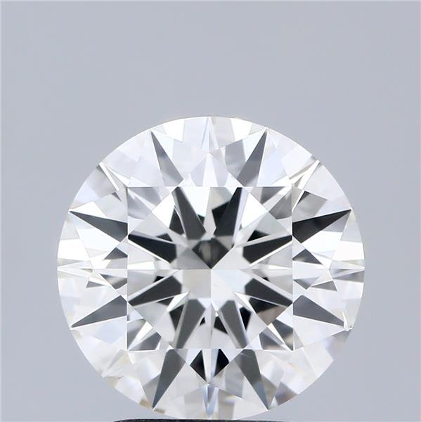 3.02ct G SI1 Rare Carat Ideal Cut Round Diamond