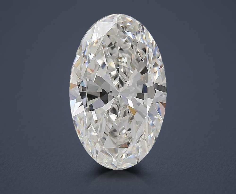 4.52 Carat Oval Lab Diamond