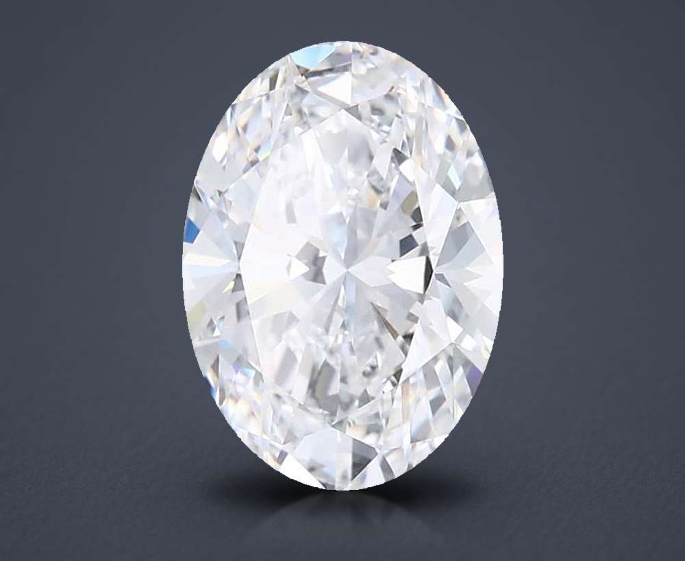 1.62 Carat Oval Lab Diamond