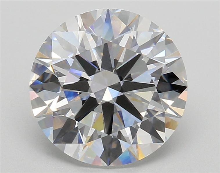 3.51ct E VVS2 Rare Carat Ideal Cut Round Lab Grown Diamond