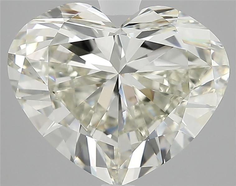4.06ct K VVS1 Good Cut Heart Diamond