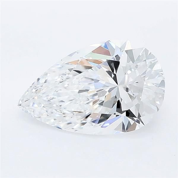 1.51ct D VS2 Very Good Cut Pear Lab Grown Diamond