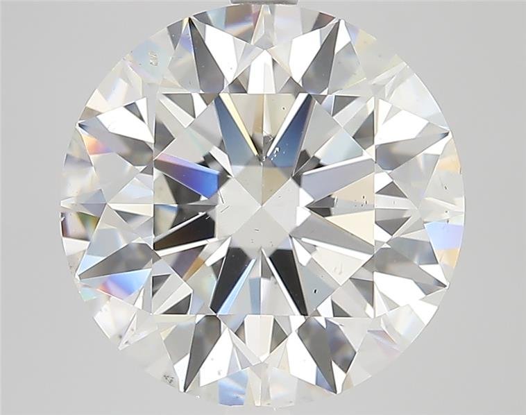 6.00ct G SI1 Rare Carat Ideal Cut Round Diamond