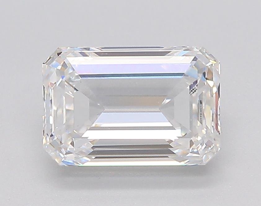 1.03ct E VS1 Rare Carat Ideal Cut Emerald Lab Grown Diamond