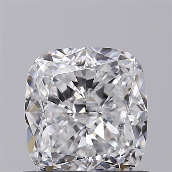 0.91ct D SI1 Rare Carat Ideal Cut Cushion Lab Grown Diamond