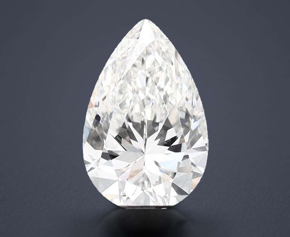 2.25 Carat Pear Lab Diamond