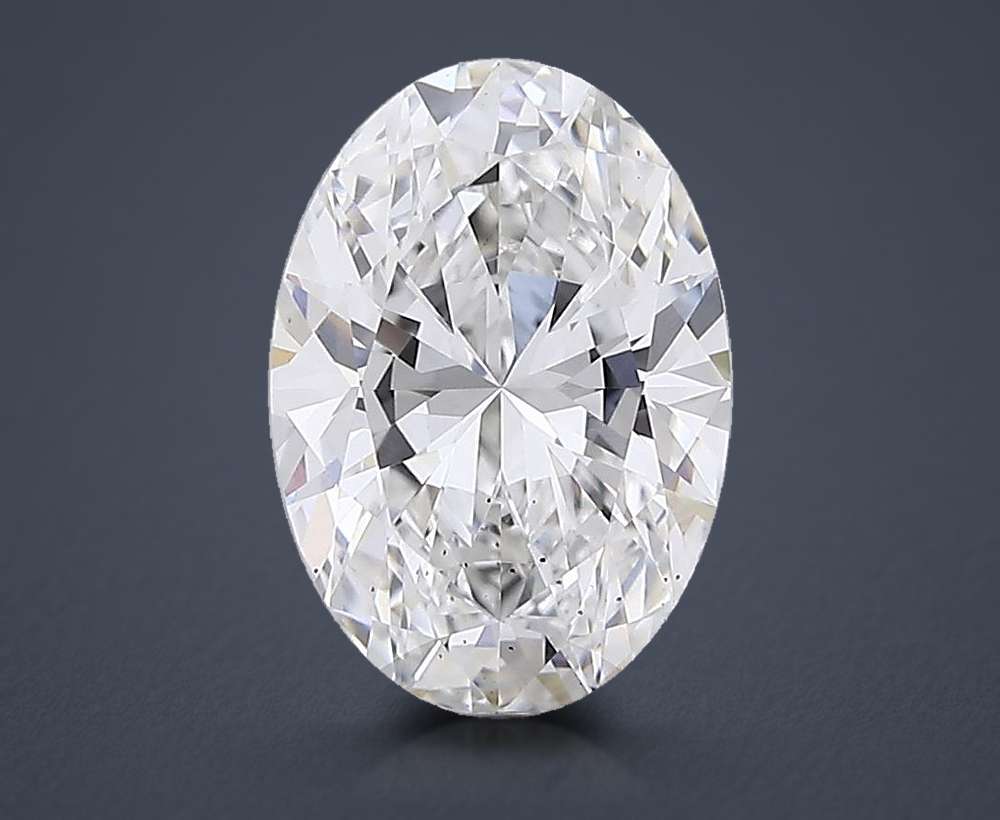 2.55 Carat Oval Lab Diamond