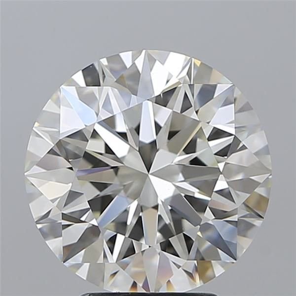4.06ct H VS1 Rare Carat Ideal Cut Round Diamond