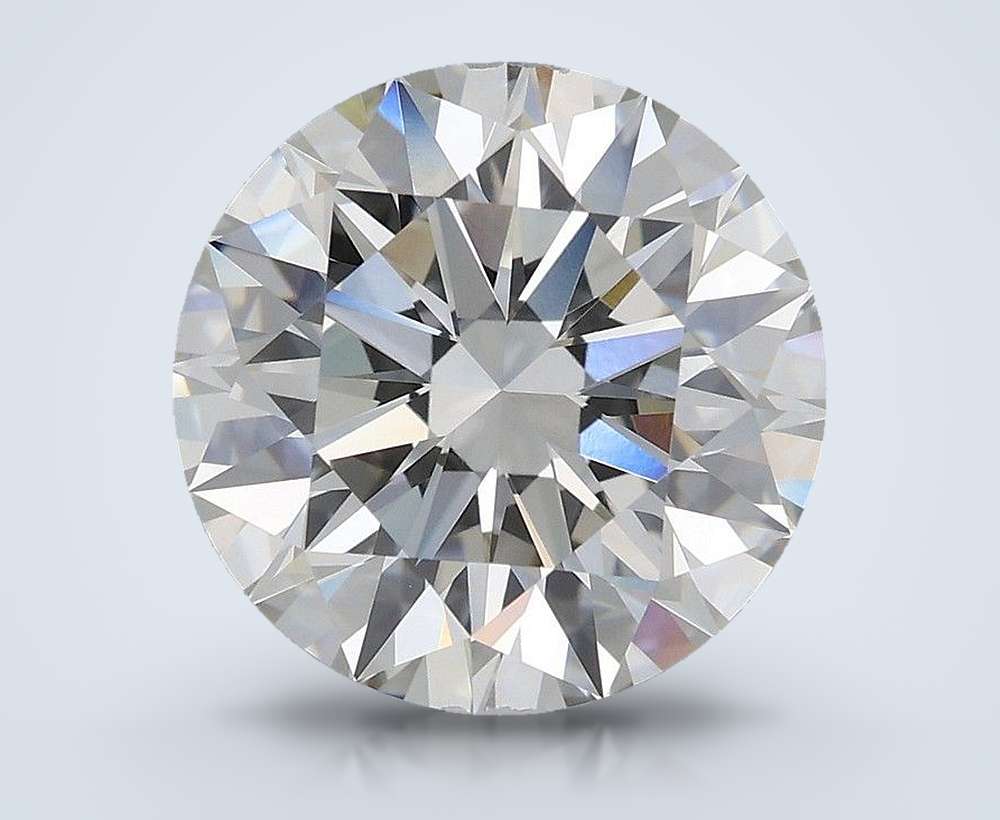 3.08 Carat Round Lab Diamond