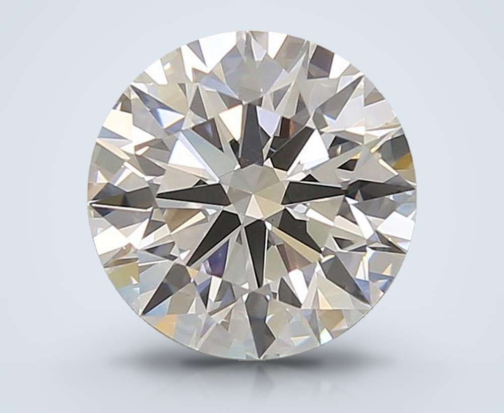 3.09 Carat Round Lab Diamond