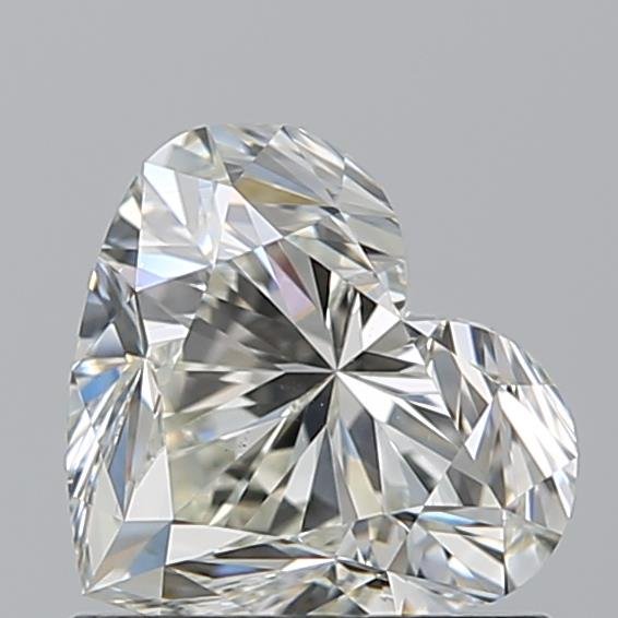 0.92ct K VS1 Rare Carat Ideal Cut Heart Diamond
