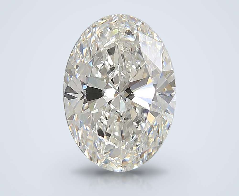 4.01 Carat Oval Lab Diamond