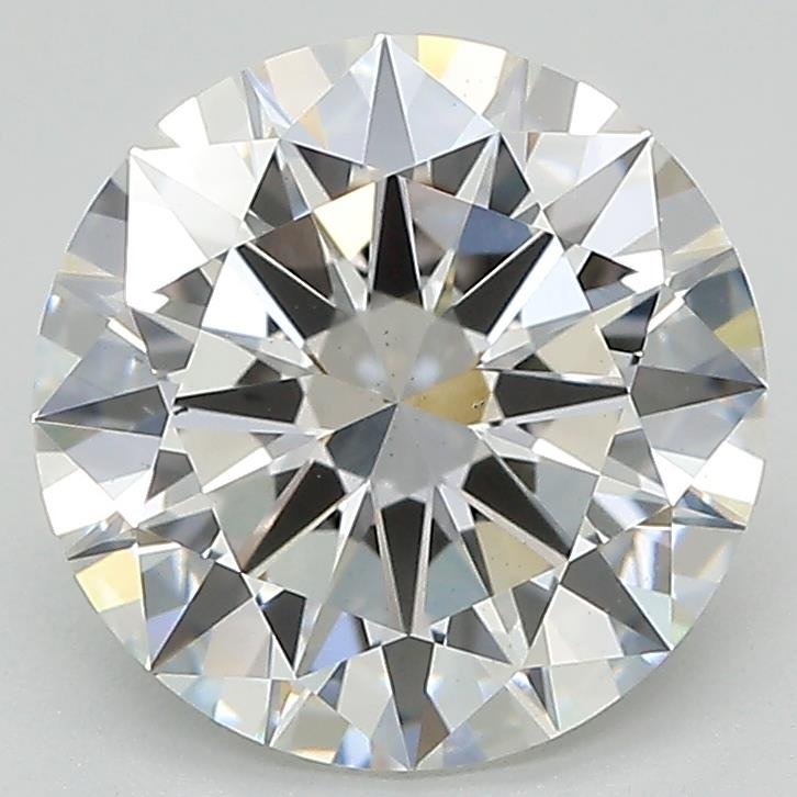 3.08ct F VS2 Excellent Cut Round Lab Grown Diamond