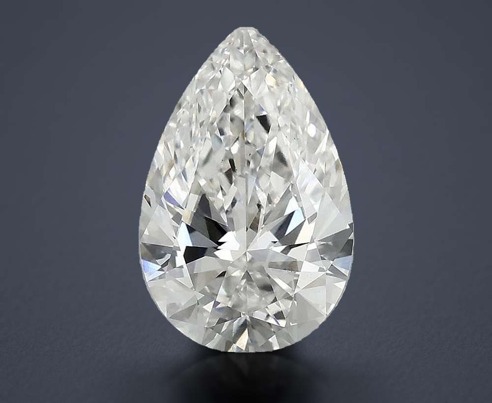 2.52 Carat Pear Lab Diamond