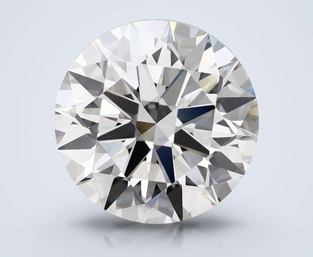 5.51 Carat Round Lab Diamond