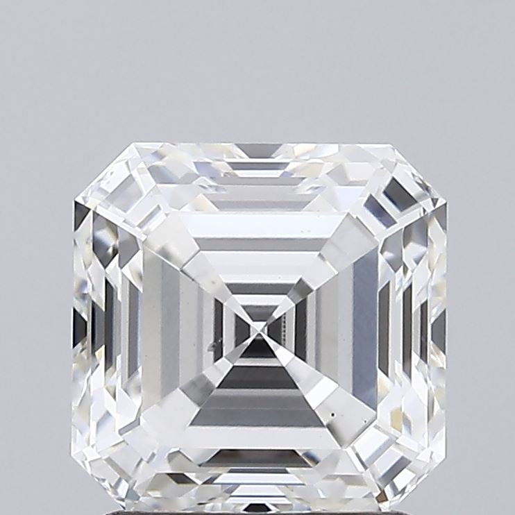 1.62ct G VS2 Rare Carat Ideal Cut Asscher Lab Grown Diamond