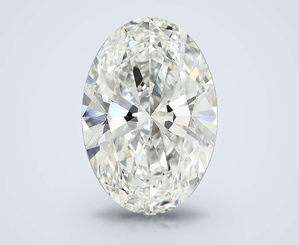 9.93 Carat Oval Lab Diamond